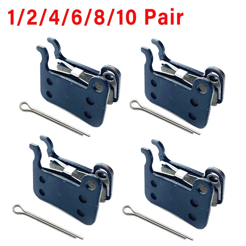 1/2/4/6/8/10 paires de plaquettes de frein de vélo en résine pour SHIMANO XTR M965 M975 Saint M800 Deore XT M765 M775 Zoom plaquettes de Scooter électrique