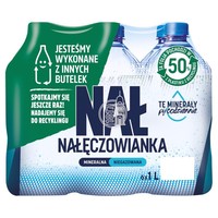 Non-carbonated natural mineral water 1 L x 6 pieces