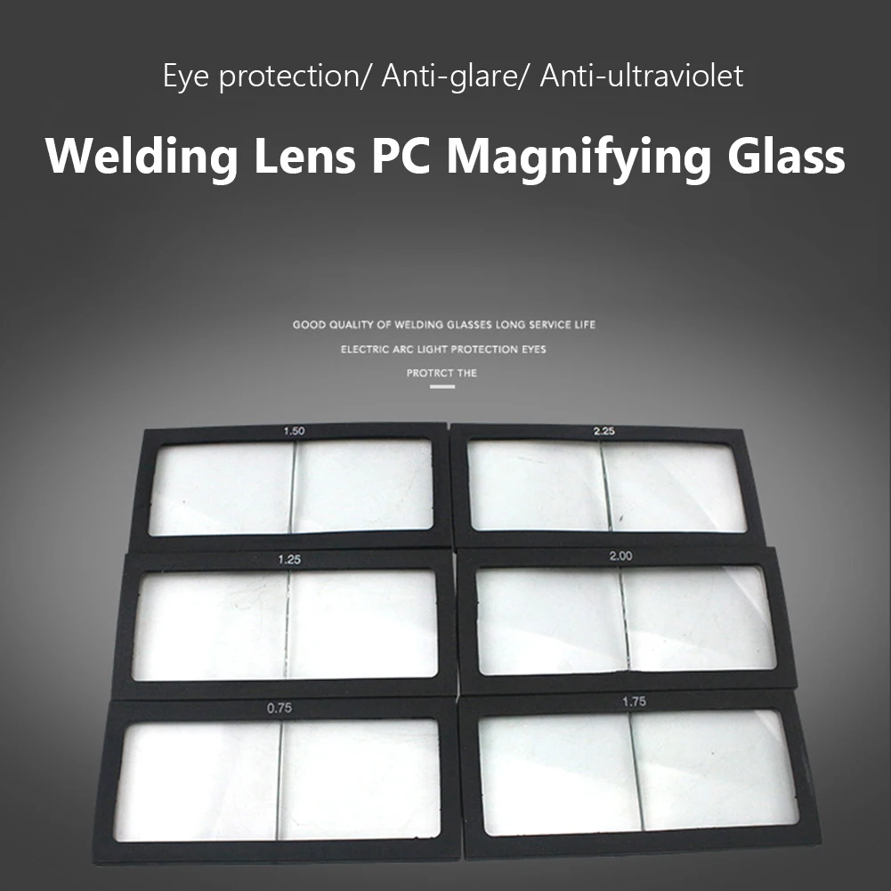 0.75-3.0 Diopter Welding Helmet Mask Glass Eye-protecting Arc Welding Magnifier Lens Welder Glasses Welding Magnifier for Welder - Image 6