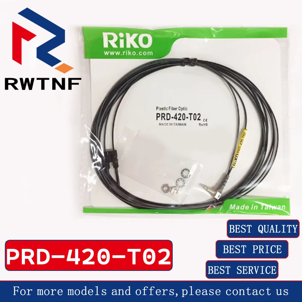 Brand New Genuine PRD-420-T02 RIKO Right-angle reflective fiber optic sensor,100% original warehouse stock