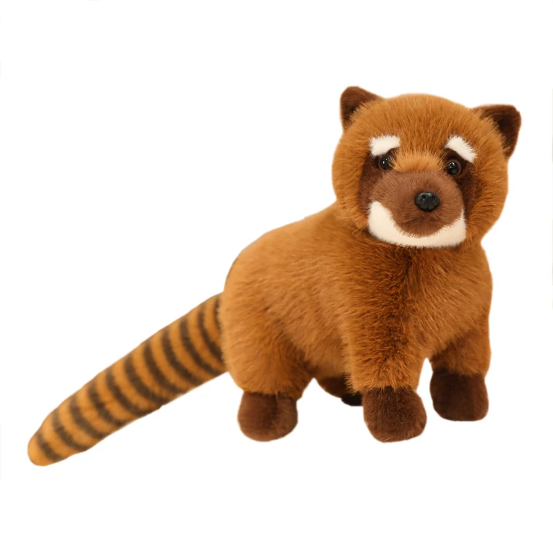 

Realistic South American Raccoon Plush Toys Long Tail Fluffy Stuffed Animals Soothing Bedtime Companions For Kids Birthday Gift