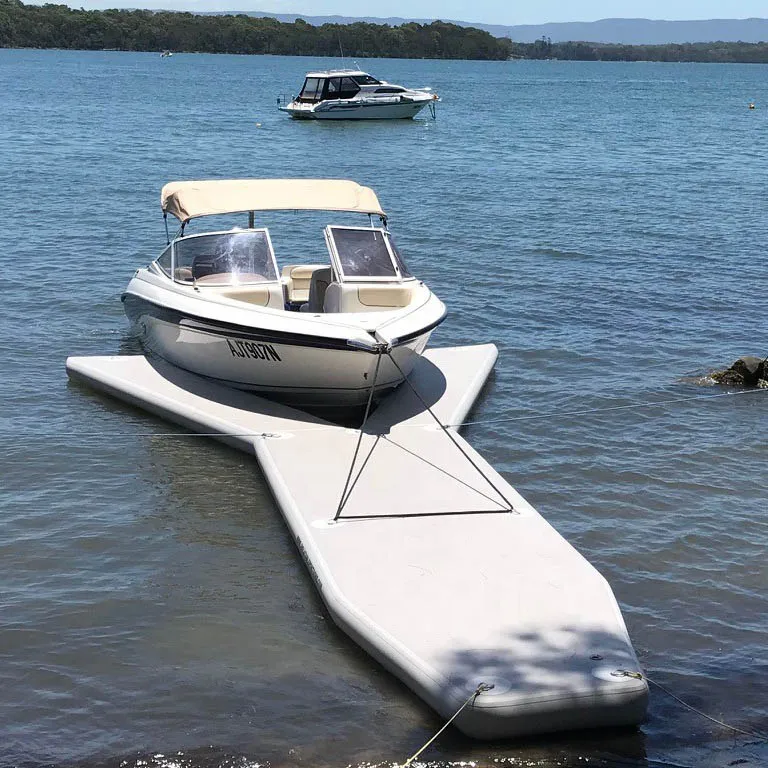 

Новая надувная док-станция Y-понтона для лодок и гидроциклов