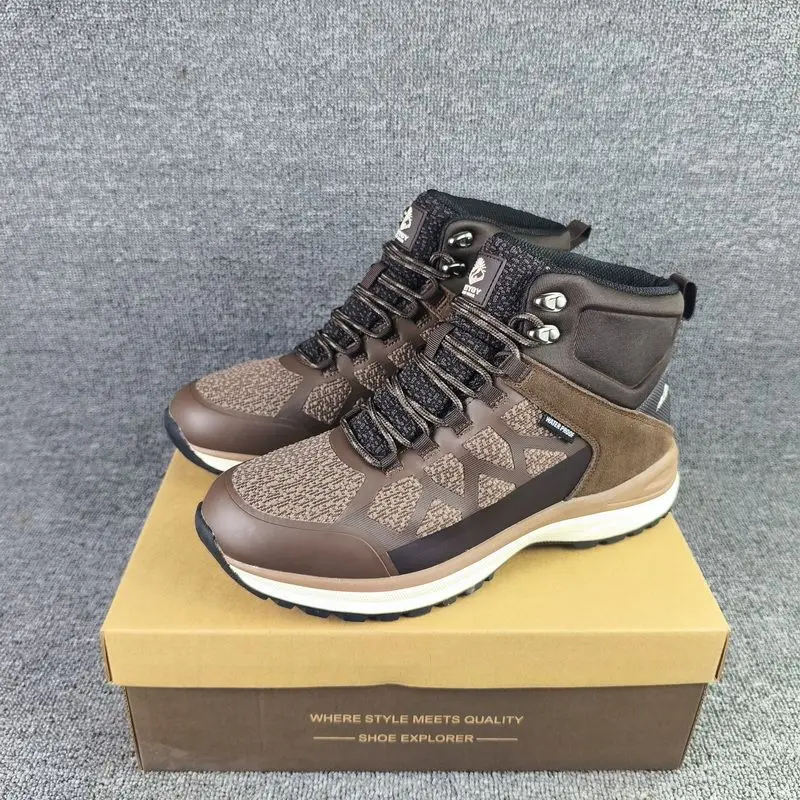 

Classic Brand Comfortable Autumn/Winter Anti Slip Outdoor Hiking Shoe Designer Mid-Top Mountain Climbing Footwear Fishing Shoe