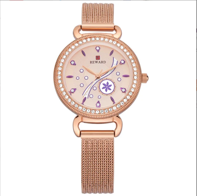 Women's New Waterproof Quartz Fashionable Hot Selling Watch Luxury Business Steel Strap Watch In Stock