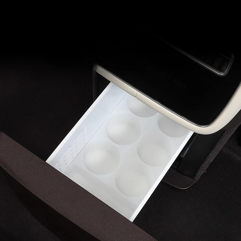 

For BYD DENZA N8L Refrigerator anti slip silicone pad storage box beverage shock absorber