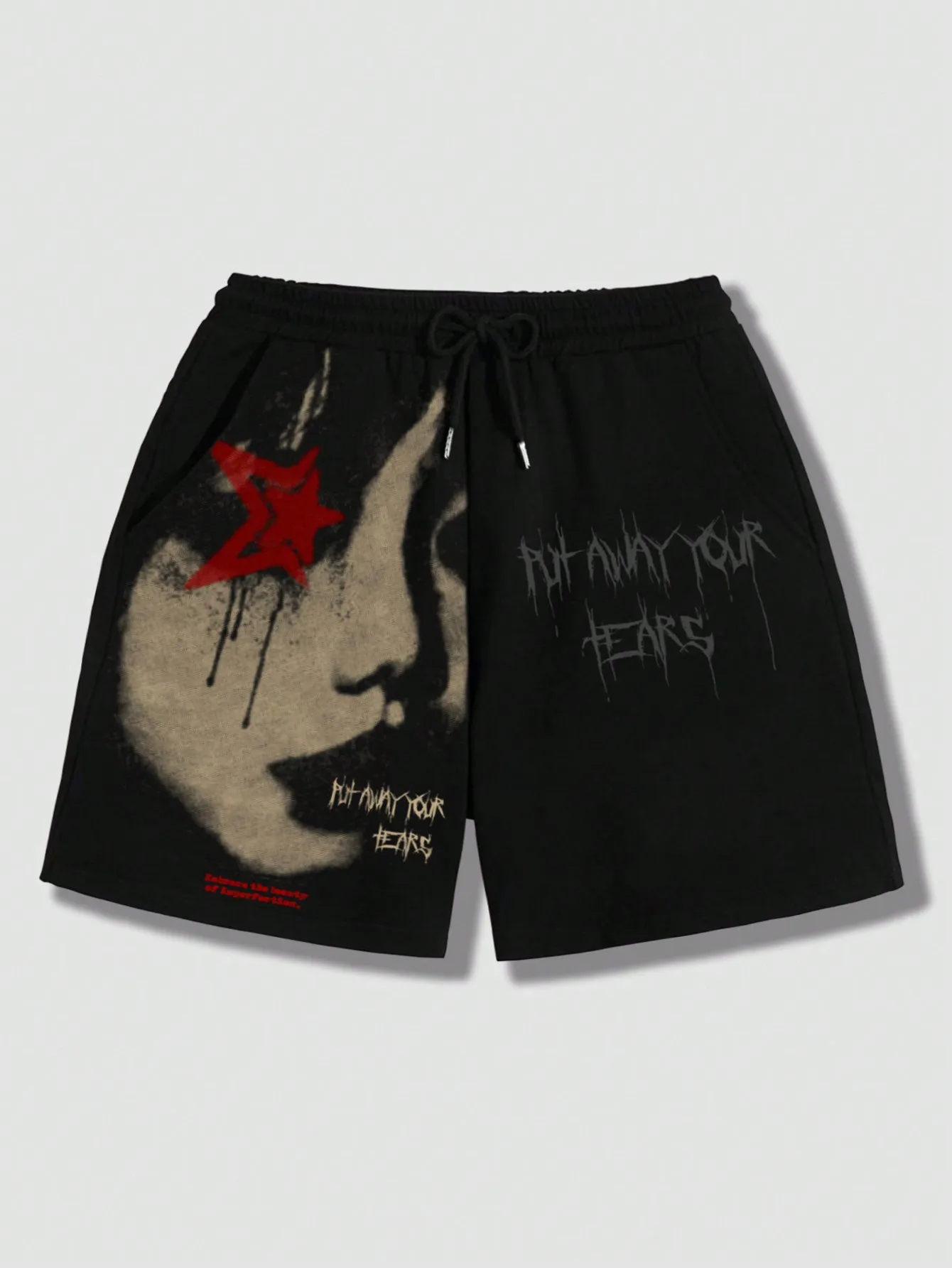 

Summer Men's Image Pattern 3D Printed Drawstring Waist Shorts Suitable for Spring and Summer Daily Casual Sports Training Shorts