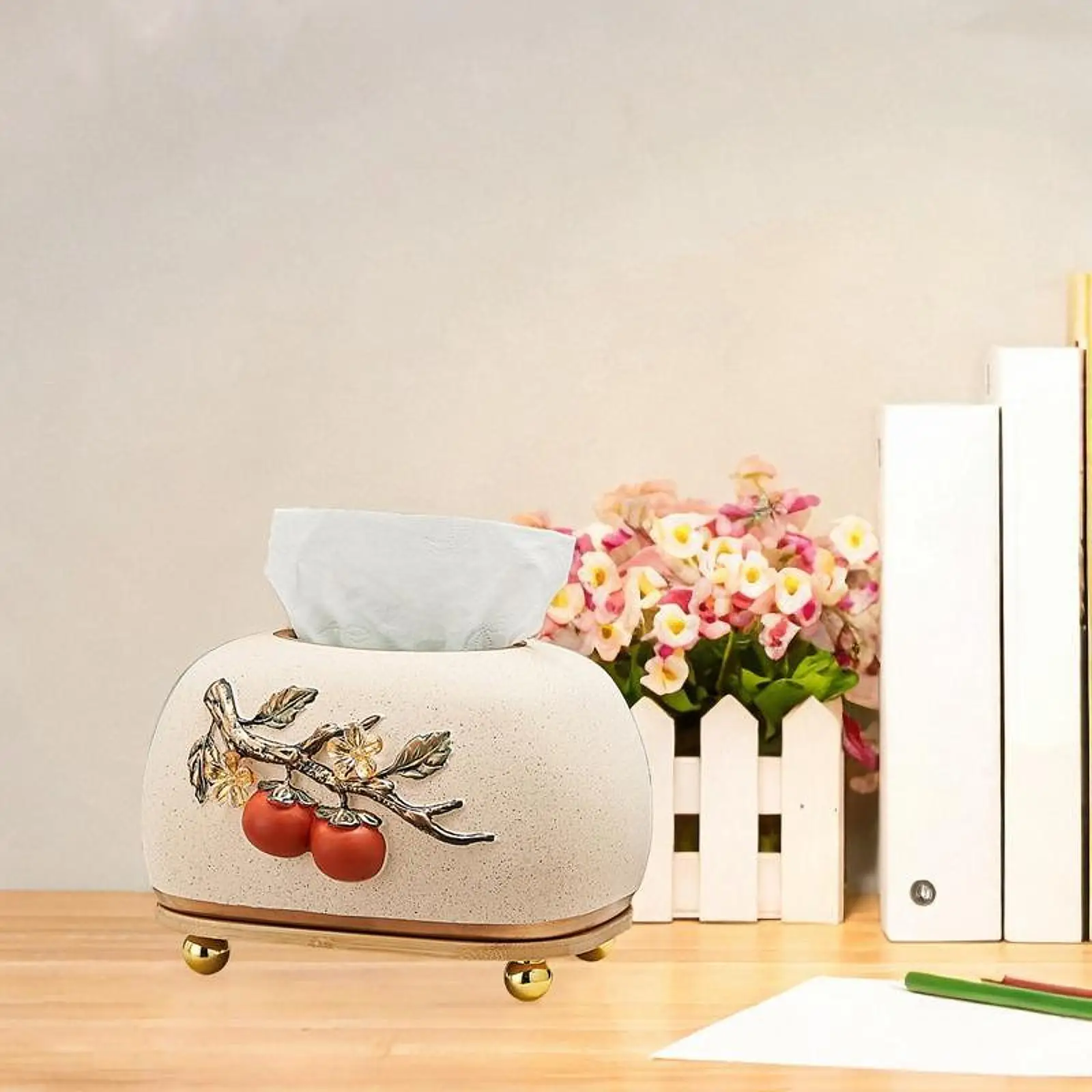 ティッシュディスペンサー,充填が簡単な家庭用ティッシュホルダー,トイレットペーパーボックス,ナイトスタンド,オフィスデスクの洗面化粧台