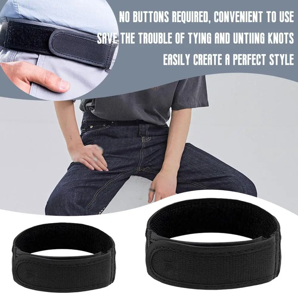 Ceinture invisible ultra douce unisexe, sans structure, élastique, confortable, mode, jeans, haute qualité