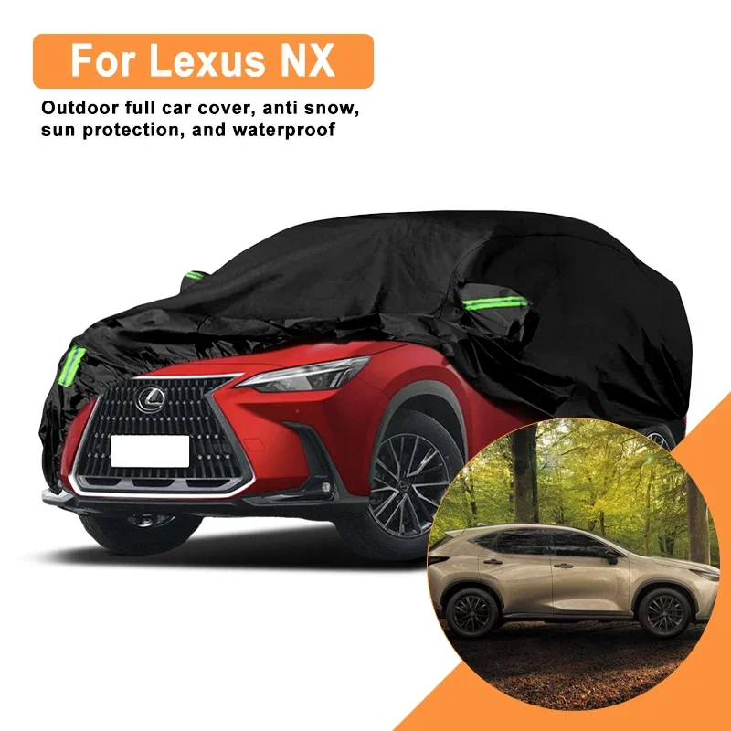 

For Lexus NX Car Full Cover - Outdoor Waterproof Snowproof Sunshade, Winter & Summer All Weather Auto Protection Accessory
