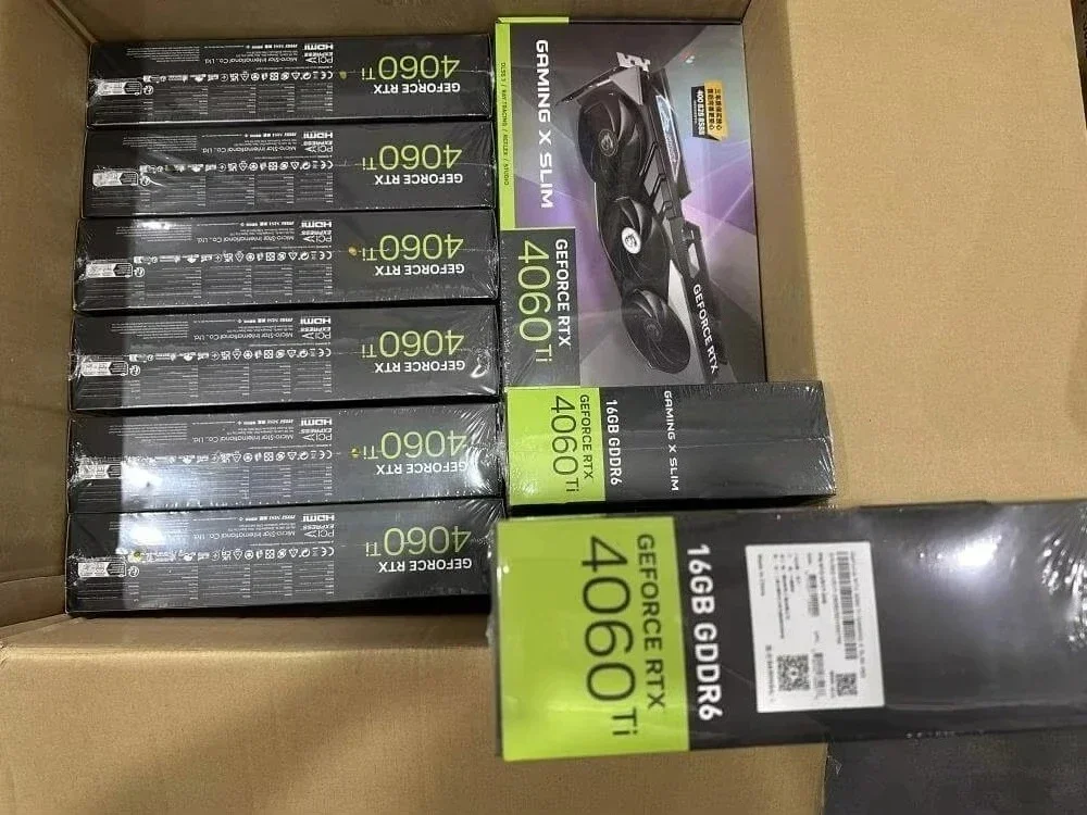 새로운 지포스 RTX 4060 벤투스 2X 블랙 8G OC 4060Ti 4070 4080S 12G 16G 24G 3X 게이밍 GPU 컴퓨터 데스크탑 그래픽 카드