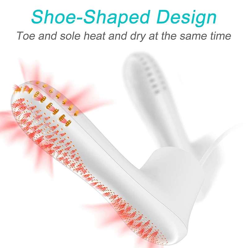 

Portable Household Shoe Dryer Smart Sterilization Foot Care Device Warm Air Drying Dehumidification Odor Removal Mute with Timer