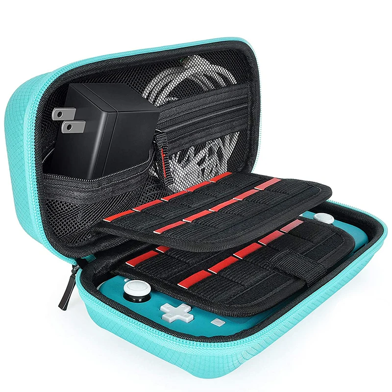 Carrying Case Compatible with Nintendo Switch Lite,For Console & Accessories Portable Shell Pouch Carrying Travel Bag