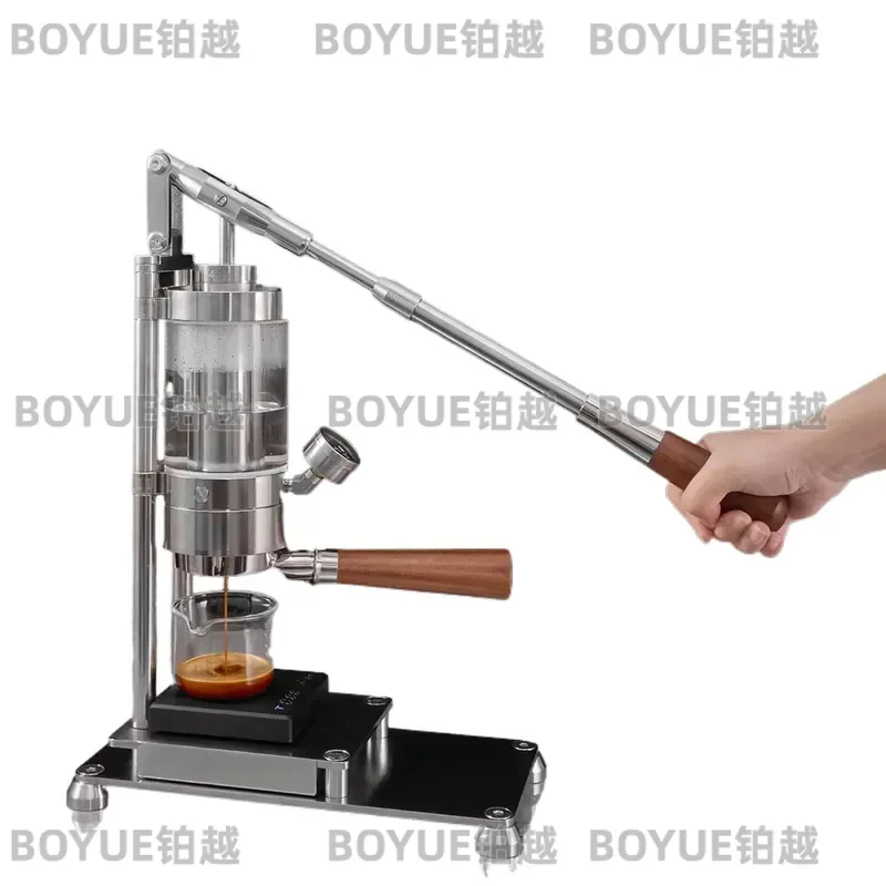 Portable Manual Espresso Maker Hand Press Coffee Machine Variable Pressure Extraction Compact Home Business Barista Tool