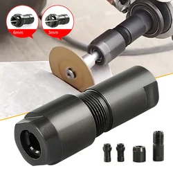 Angle Grinder Modified Adapter To Straight Grinder Chuck For 100-type Angle Grinder M10 Thread Grinding Polishing Cutting