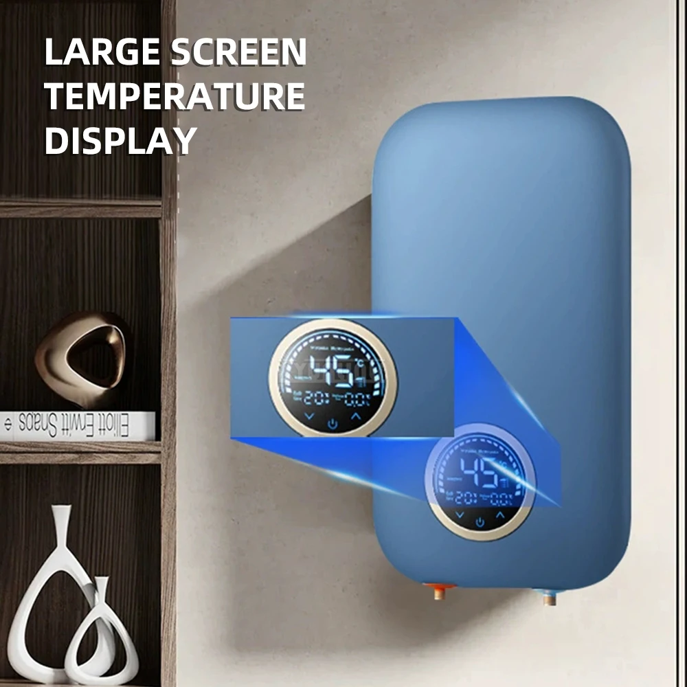 Smart Inverter Instant-Heat Electric Water Heater with Constant Temperature for Bathroom Showers and Small-Volume Hot Water