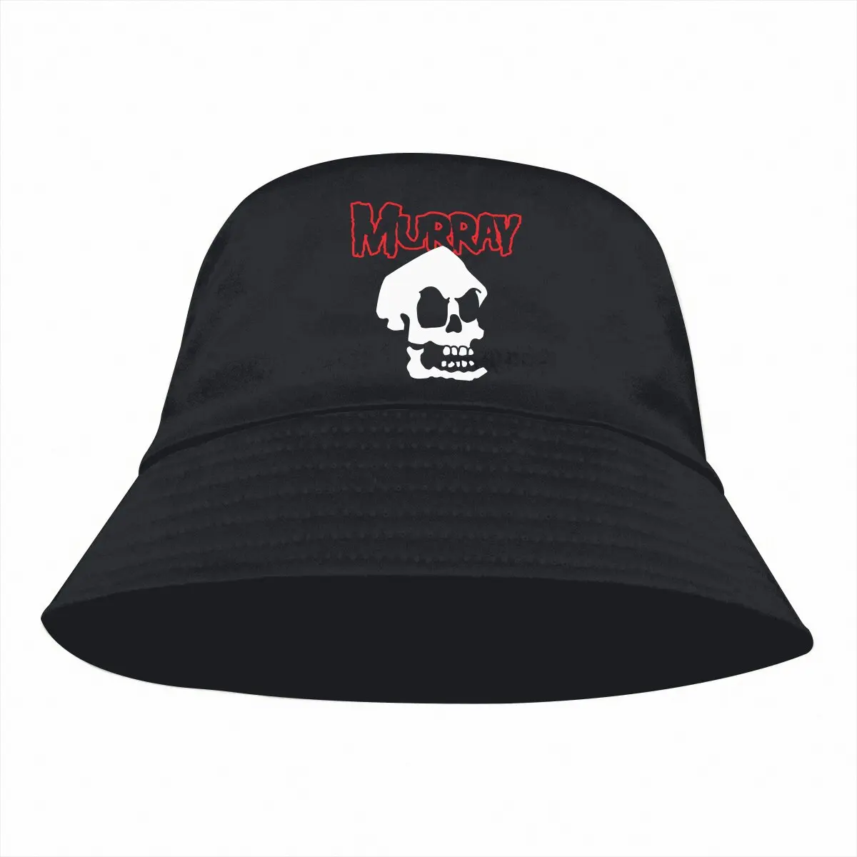 Skull Murray Unisex Bucket Hats Monkey Island Game LeChuck Elaine Guybrush Hip Hop Fishing Sun Cap Fashion Style Designed