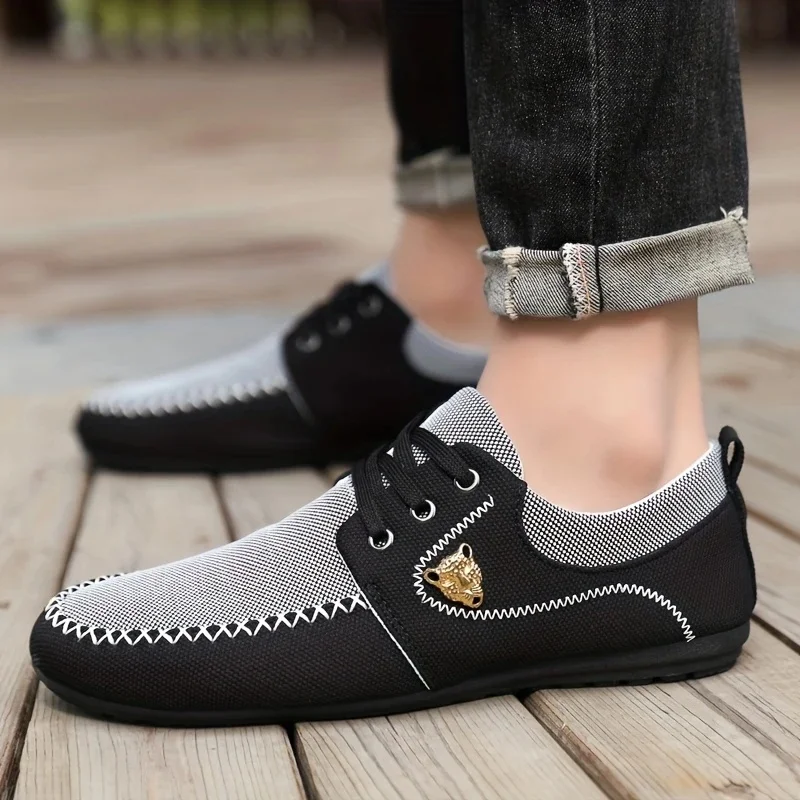 Herren Einfarbige Slipper, Bequeme und Weiche Slip-Ons – Detail 5