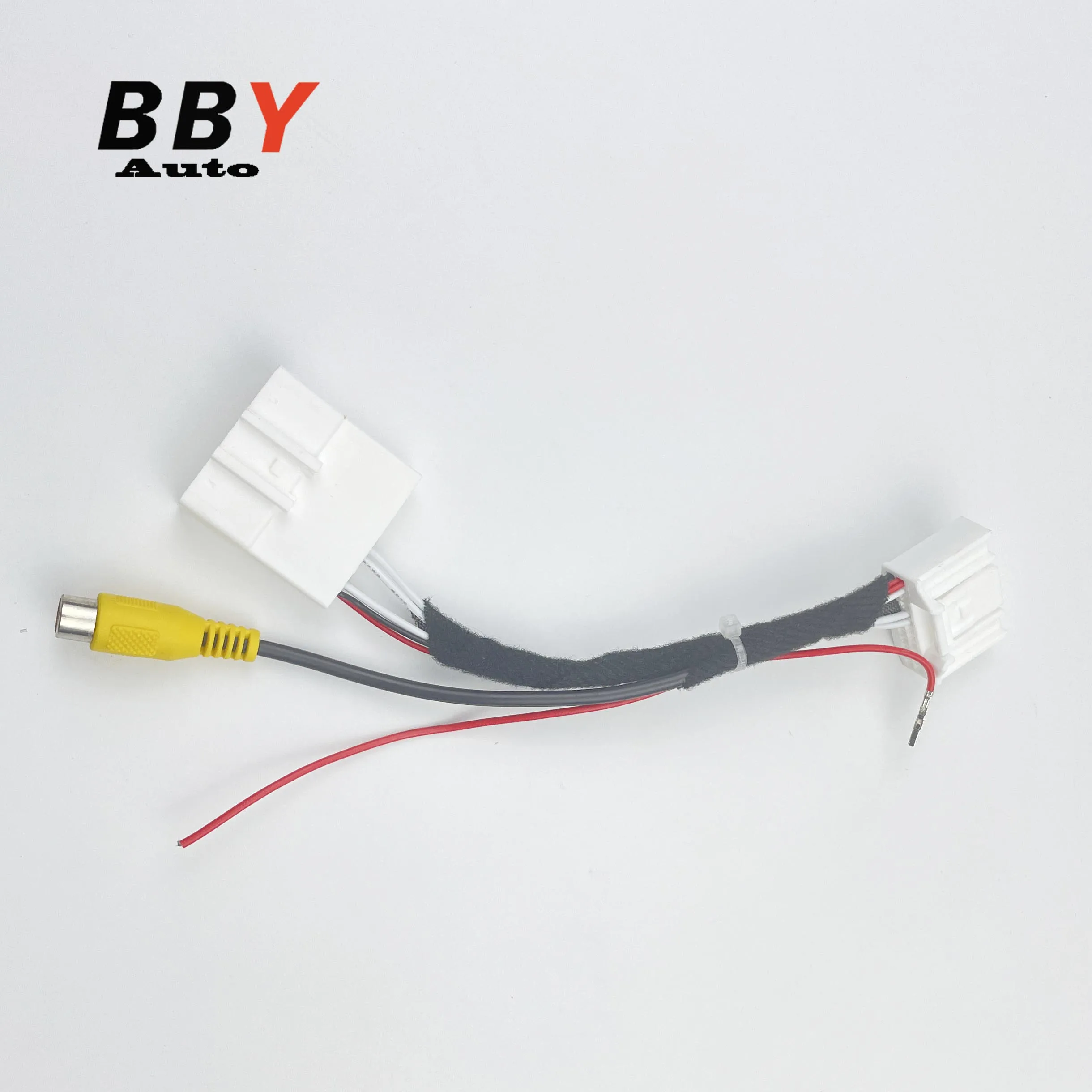 24 Pin Car Rear View Camera Adapter Cable For Toyota Land Cruiser Prado 2010~2018 Original Headunit Display Input RCA wire