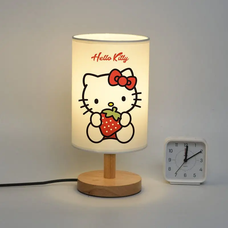 Sanrio Hello Kitty Nachtlicht, niedlicher Cartoon, neuer Stil, Schlafzimmer, modisch, warm, für Kinder, Kawaii, Mädchen, Urlaubsgeschenk, heißer Verkauf, günstig