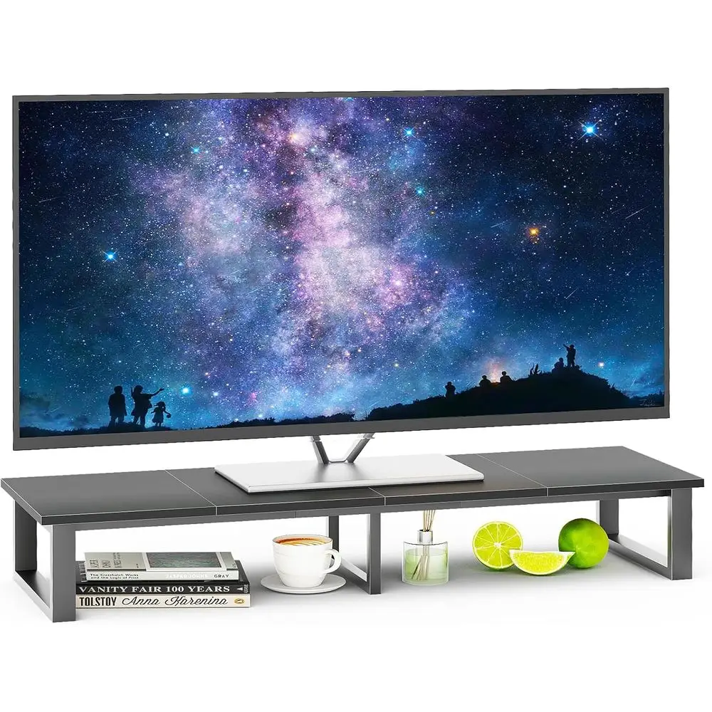 

Подставка для телевизора 45 дюймов или телевизоров 32-60 дюймов, настольная подставка для телевизора, подставка для монитора компьютера или для дома, гостиной, кабинета
