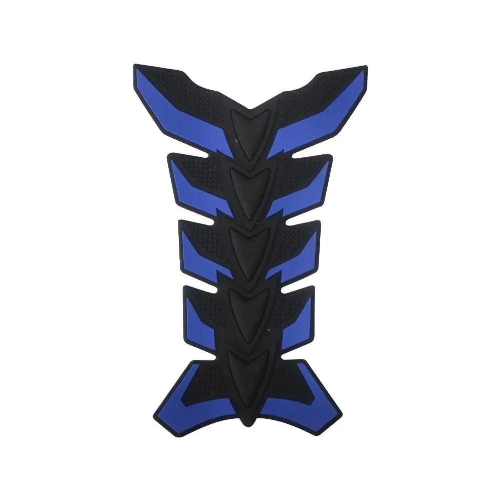 3D オートバイステッカー魚の骨形状オートバイアクセサリースクラッチカバーデカールオートバイ修正されたガス燃料油タンクパッド