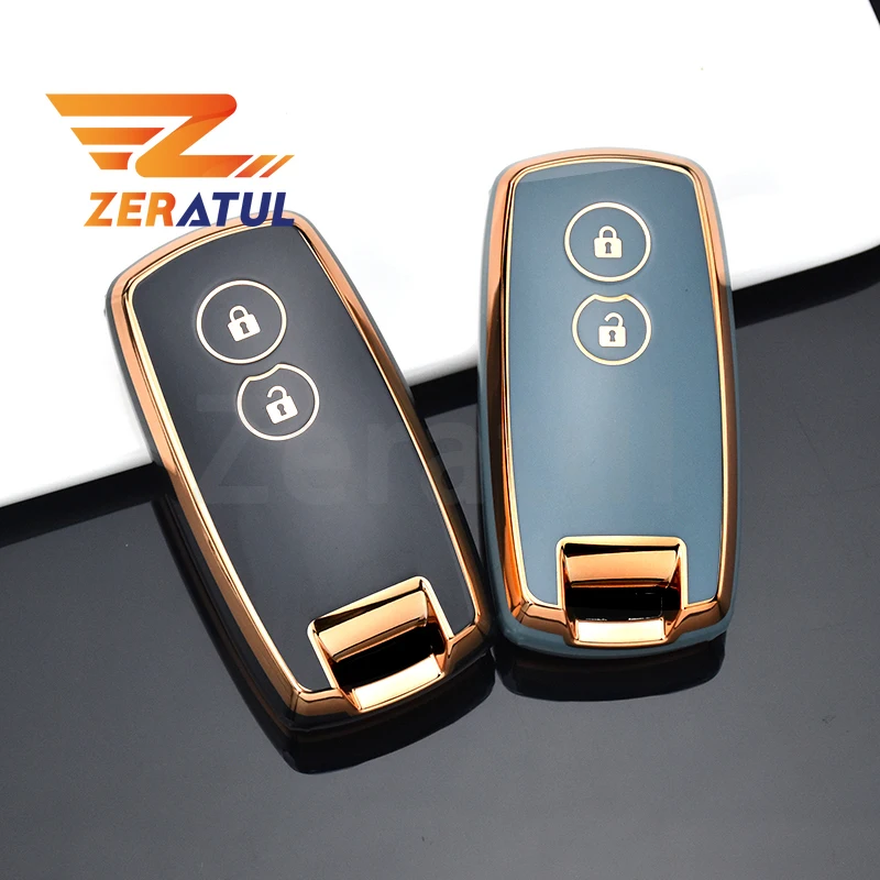 Auto Shell Fob Keyless Holder per Suzuki Grand Vitara SX4 S-Cross XL-7 sch4 Swift 2007 - 2010 TPU Car Remote Key Case Cover