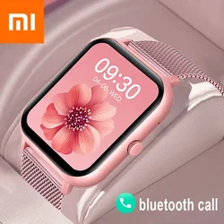 Xiaomi-Montre intelligente d'appel pour femme, montre intelligente à cadran personnalisé, Android, IOS, étanche, Bluetooth, musique, montres, tactile, bracelet, horloge