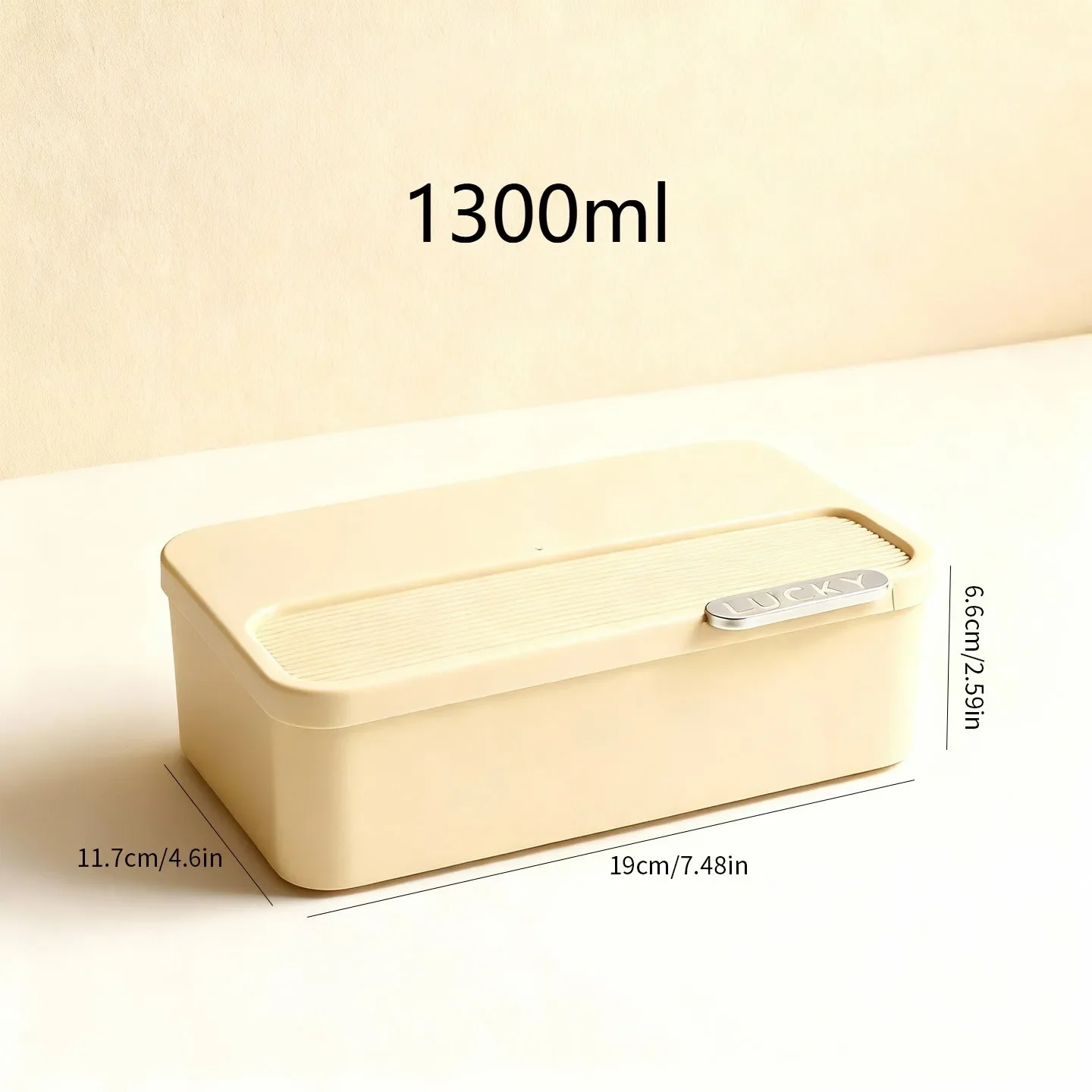 Plastic lunchbox voor kinderen en studenten, herbruikbaar, draagbaar, geschikt voor fruit, salades en andere voedingsmiddelen, luchtdicht, houdt de inhoud vers, en kan in de magnetron worden gebruikt.