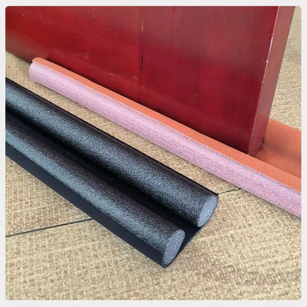 Anti-Insect Door Bottom Seal Strip Length Adjustable Windshield Door Sealing Strip Soundproof Door Heat Preservation Dustproof