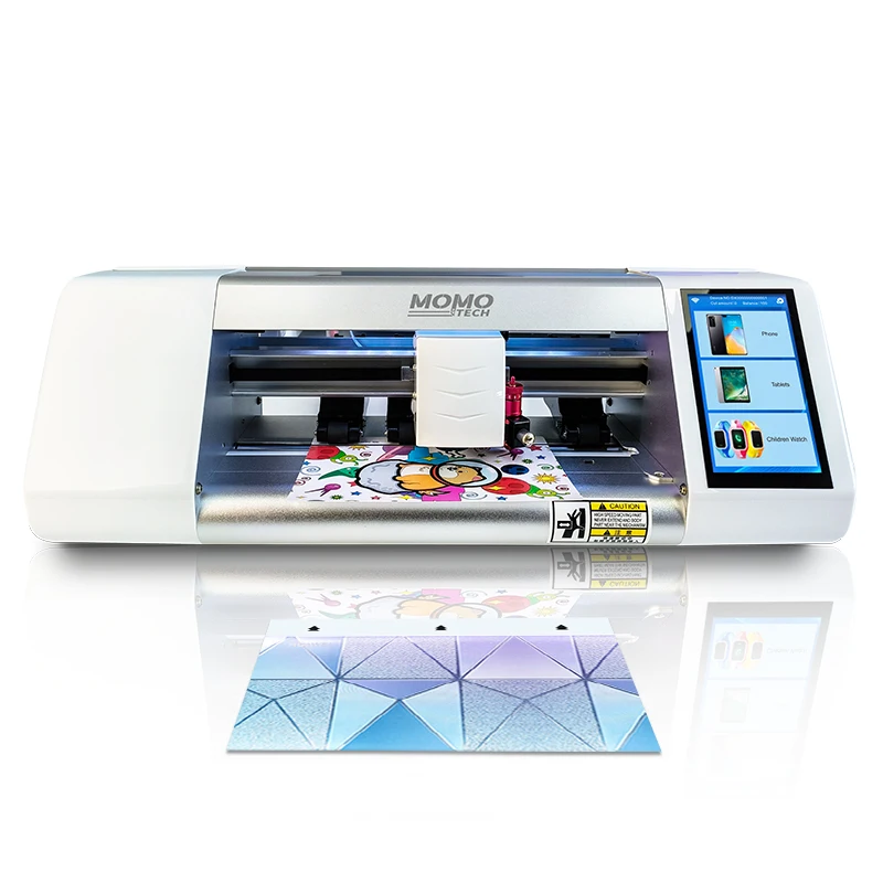 Unlocked Intelligent Hydrogel Mobile Phone Screen Protector Cutting Machine Front and Back Cover TPU Film Plotter Cutter Machine
