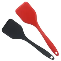 Small 20.5cm Silicone Cooking Leakage Spatula Dense Shovel Fried FishOmelette Shovel Non-stick Spatula Kitchen Cooking Tools 6