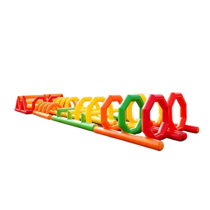 Heavy Duty Outdoor Inflatable Children Play Tunnel Arch Set Sports Equipment for Kindergarten Party Playground Training