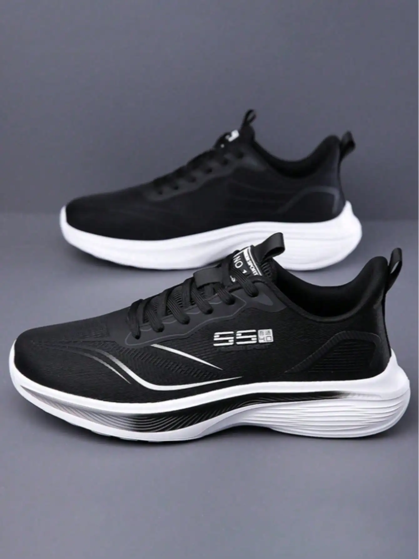 Lightweight Breathable Men's Running Shoes With Shock-Absorbing Sole, Non-Slip Wear-Resistant, Perfect For Daily Workouts, Training And Casual Wear.sx260506183154028101496
