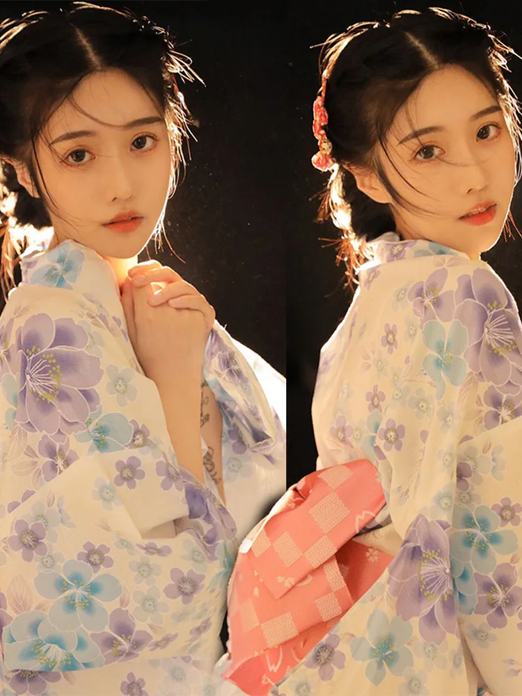 Tradicional japonês quimono dr feminino novo sle photoaphy oot batobe dr fibra de poliéster traje de palco étnico