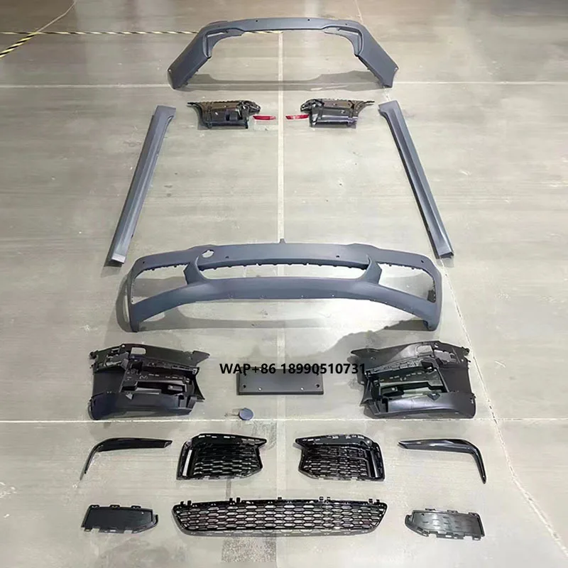 

G30 MT Style Bumper for 5-series 2017-2020 G30 Pre LCI Upgrade MT Body Kit Front Bumper Side Skirt Rear Bumper Diffuser