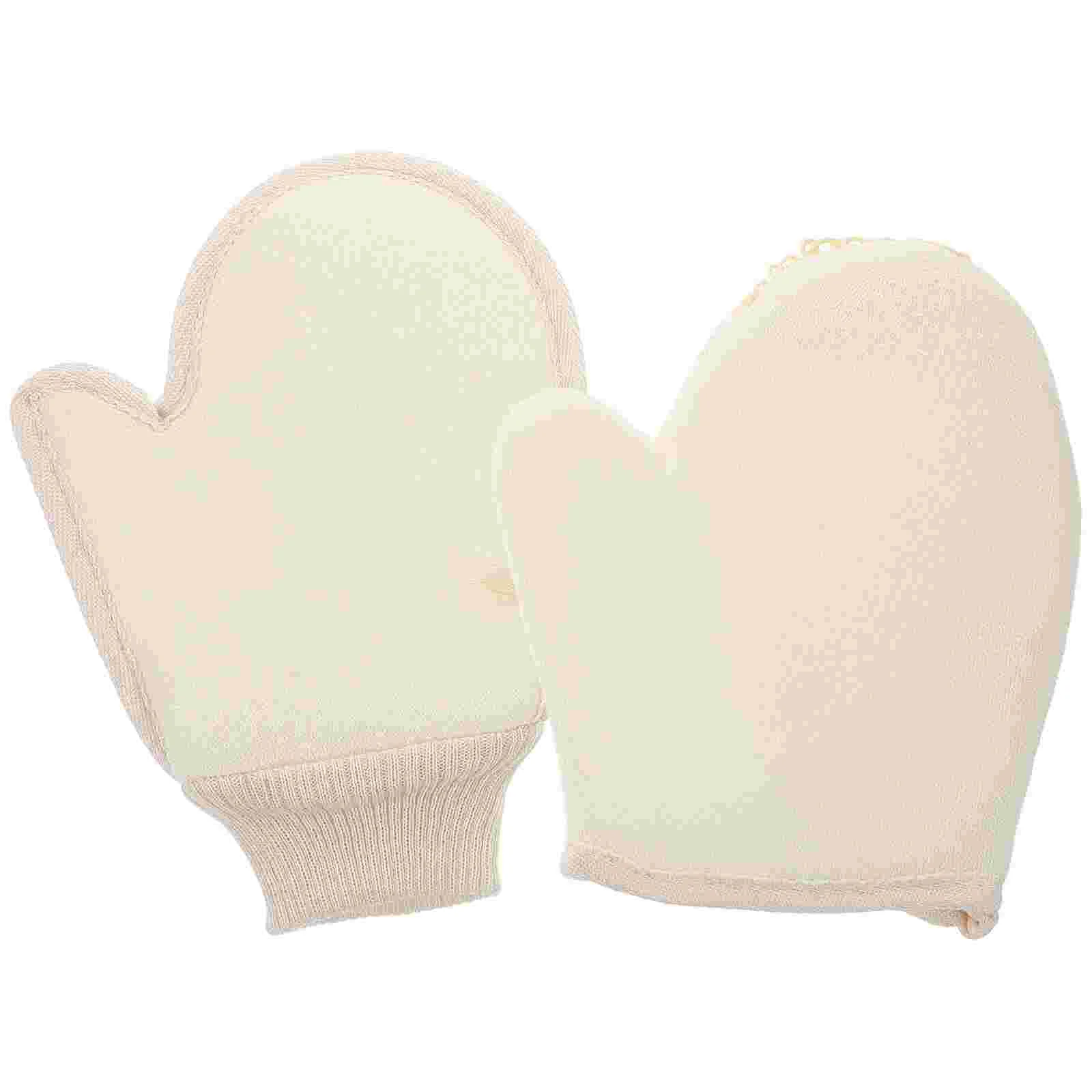 

Moisturizer Scrub Gloves Body Exfoliating Mitt for Shower Miss Masks Washcloths