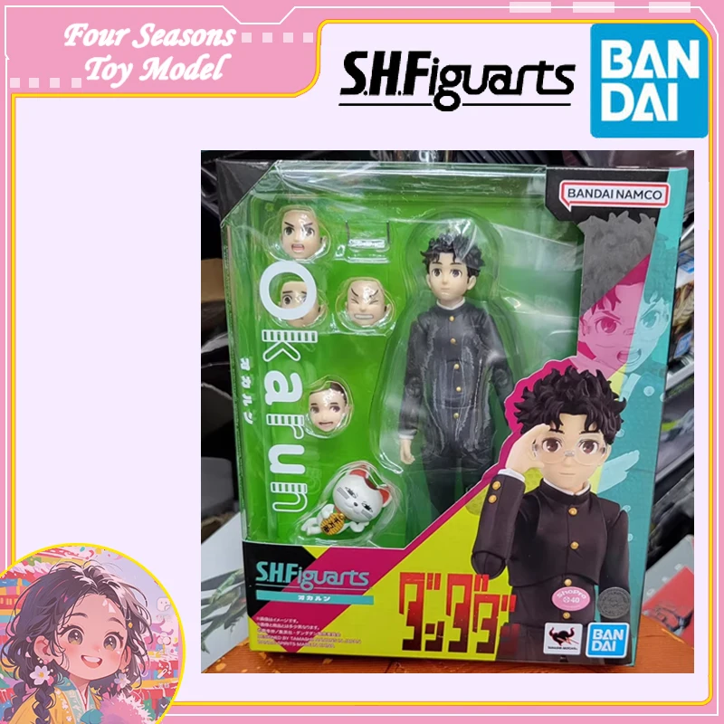 

Fast Shipping Bandai Anime DAN DA DAN SHF OKARUN Takakura Ken Original Model Toys Action Figure Collectible Ornaments Children