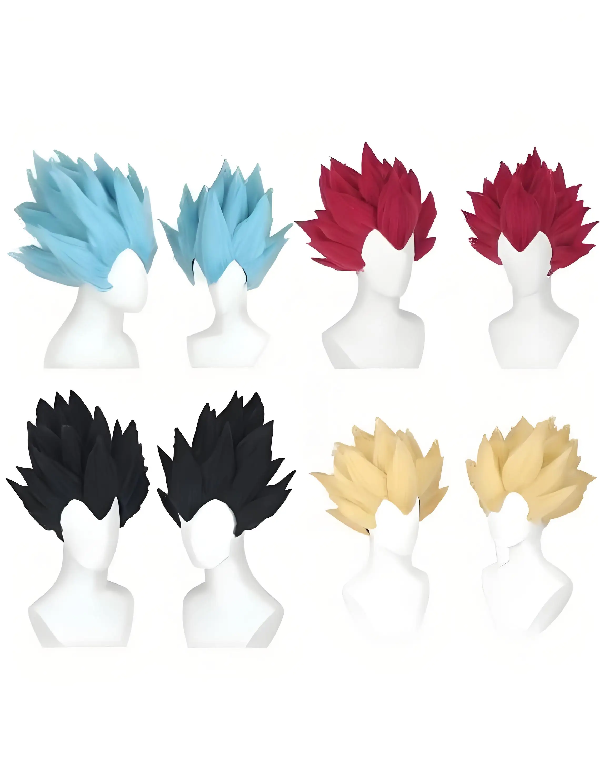 Heat Resistant fiber Cosplay Wig for Vegeta