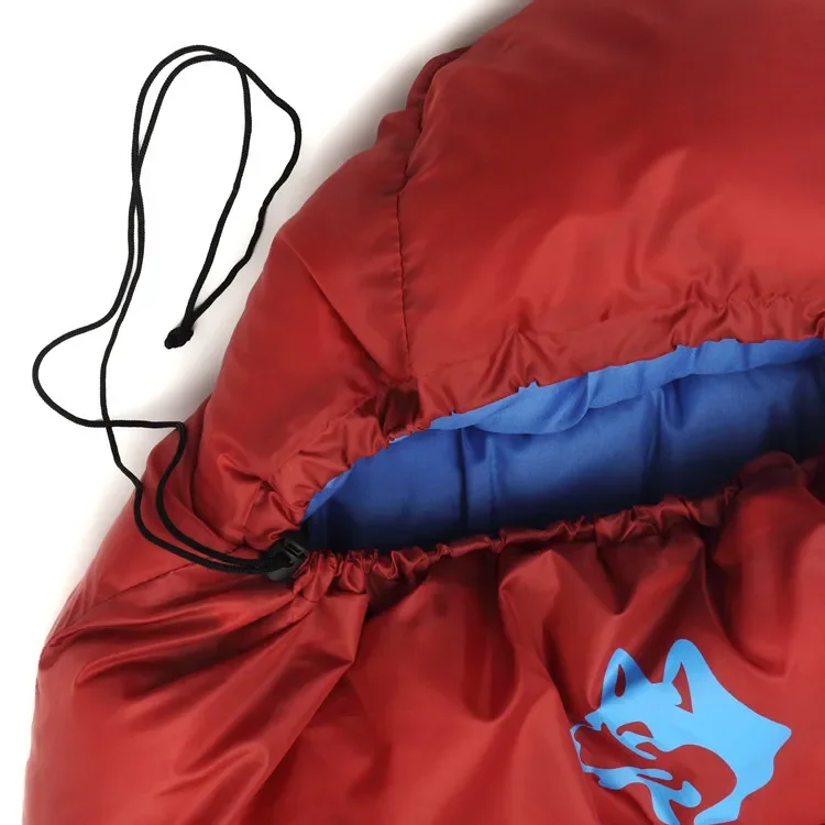 한국 특가 JUNGLE KING CY0903 Thickened Winter Cold Weather Waterproof Sleeping Bag Camping Hiking Supplies -8℃ Cotton Sleeping Bags image 4