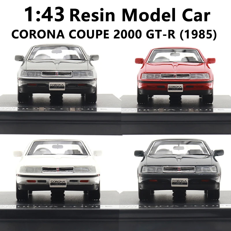 

Масштаб 1:43, модель автомобиля из смолы CORONA COUPE 2000 GT-R (1985) Классические автомобили Модель автомобиля Игрушки Украшения для мальчиков Коллекция подарков