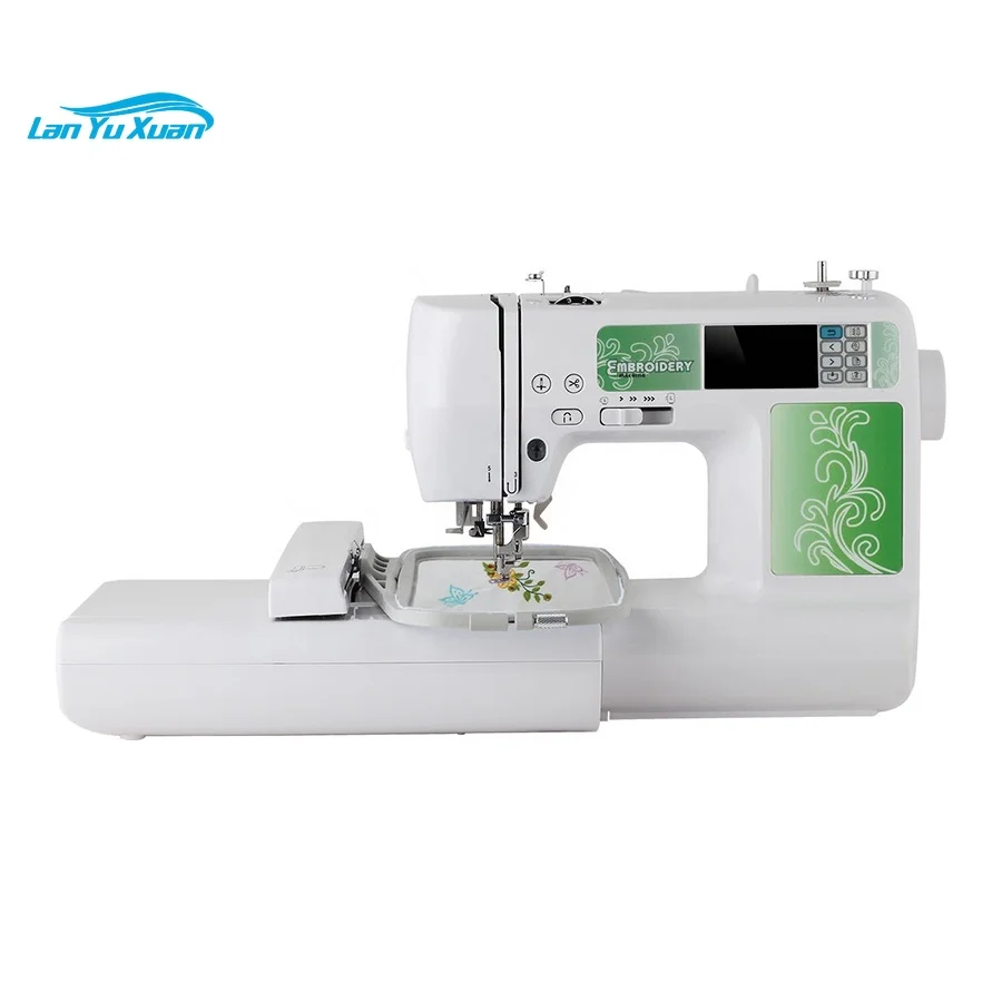 Qike 890B Affordable price small  100*235mm computer embroidery machine