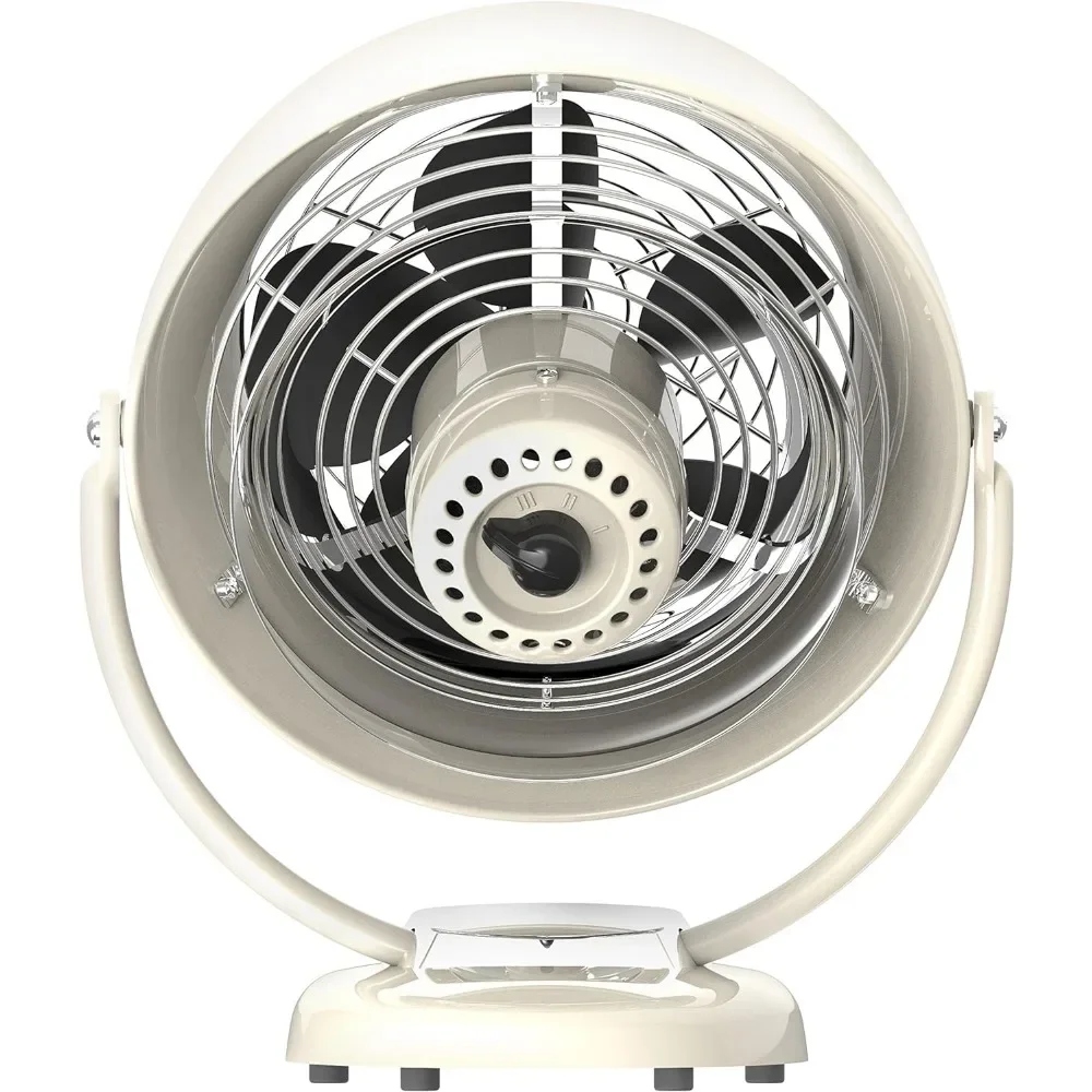 Ventilador portátil, diseño de Metal, duradero, Control de Dial de 3 velocidades, ventilador de escritorio plegable