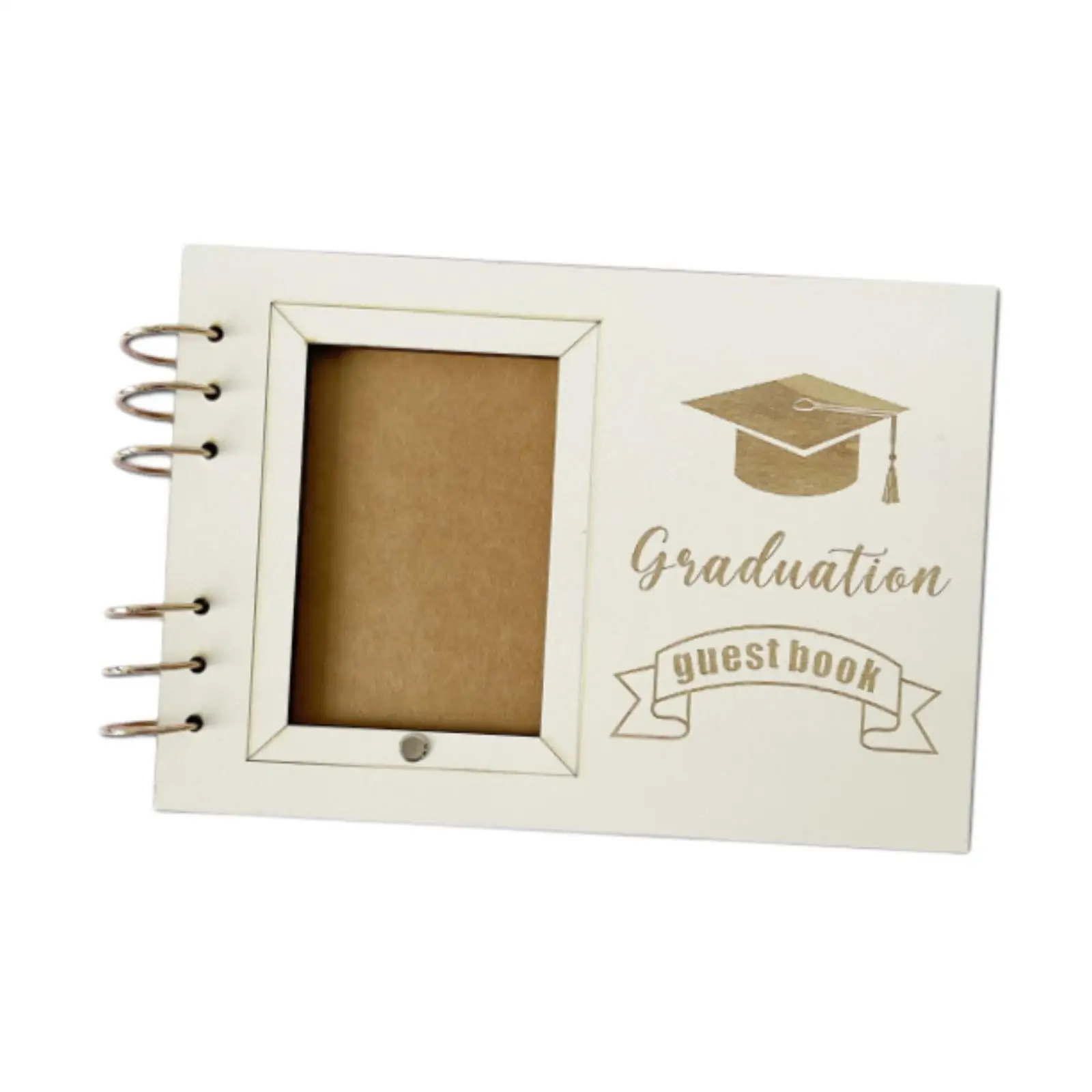 Graduation Guest Book Grad Gift Rustic for College Party Supplies Graduates
