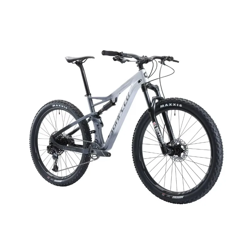 

Inch Full Suspension Air Fork Carbon Fiber Mountain Bike with 12 Speed
