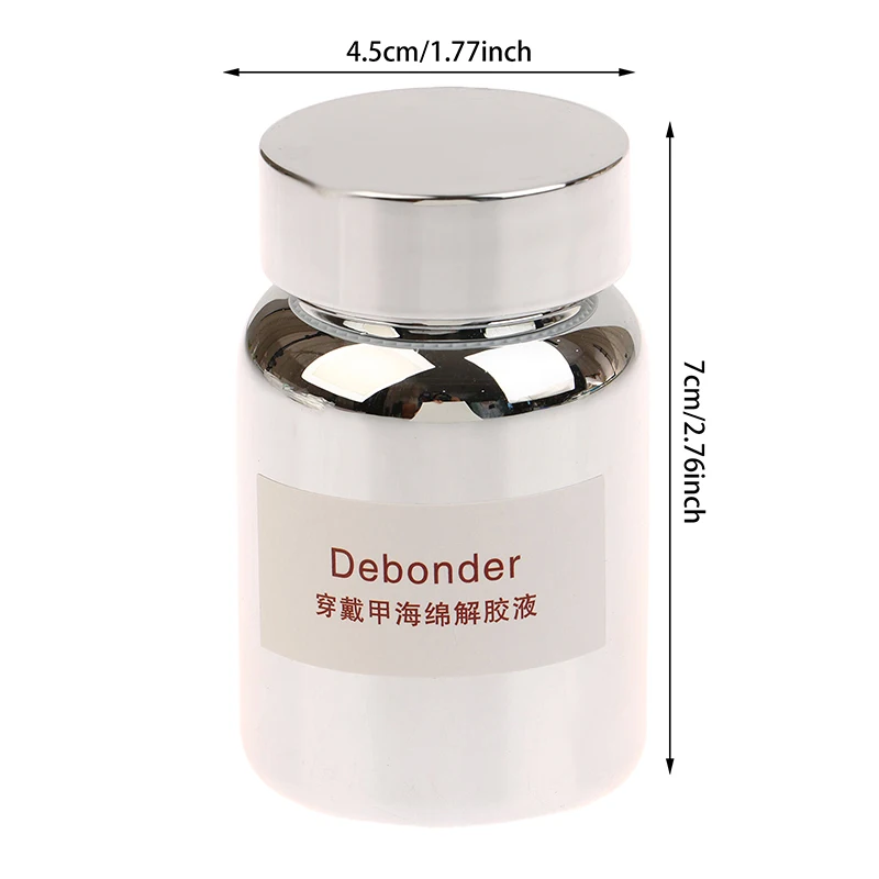 Éponge dissolvant innovante pour ongles, 80ml, douce et sans dommage, facile à presser, aucun dommage aux pointes des ongles, réduit les déchets