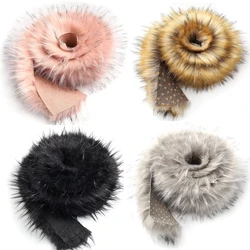 Faux Fur Trim Comfortable Fur Ribbon Tape DIY Apparel Sewing Craft Costume Decoration Furry Stripe for Making Hair Balls