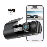 2025 New KAWA Dash cam D6 3K Upgrade 1620P  Car Camera with  Voice Control Night Vision 180° Flip Dash Camera