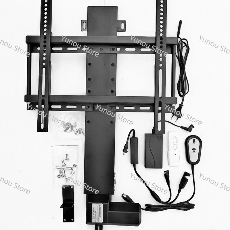 

TV Lift Stand 110-240V AC Input 500/700/800mm Stroke TV Mounts for 40-60 Inches TV with Remote +controller+mounting Parts NEW