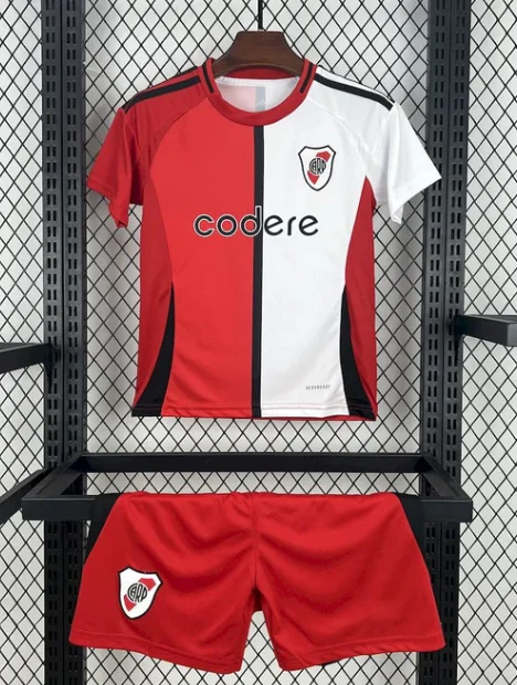 

2025 Men's River Plate Third Football Sweatshirt and Shorts Training Football Uniform Set Breathable Unisex Jersey Set