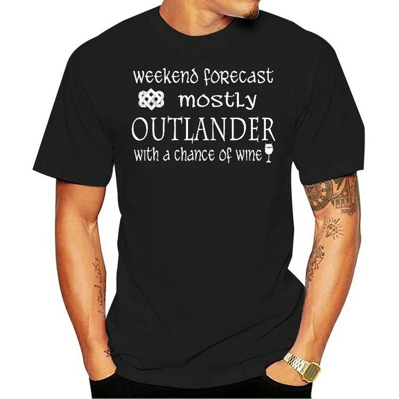 HOT deals 2020 Newest Hipster Jamie Fraser Outlander 3D Printed Men100% Cotton Tee Shirt High Quality O-Neck Short